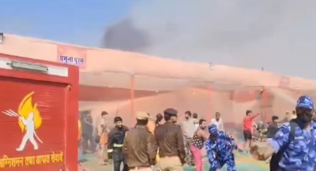 مہاکمبھ میں ایک اور آگ کا واقعہ 5