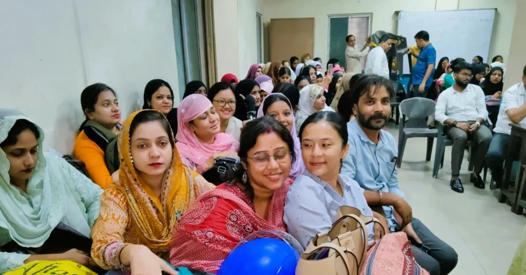 شعبہ اردو اور آئی کیو اے سی کی پہلی عید ملن مشاعرہ تقریب 7