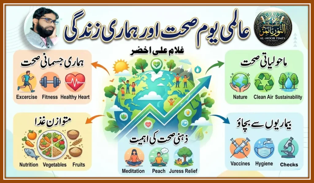 عالمی یوم صحت اور ہماری زندگی 1