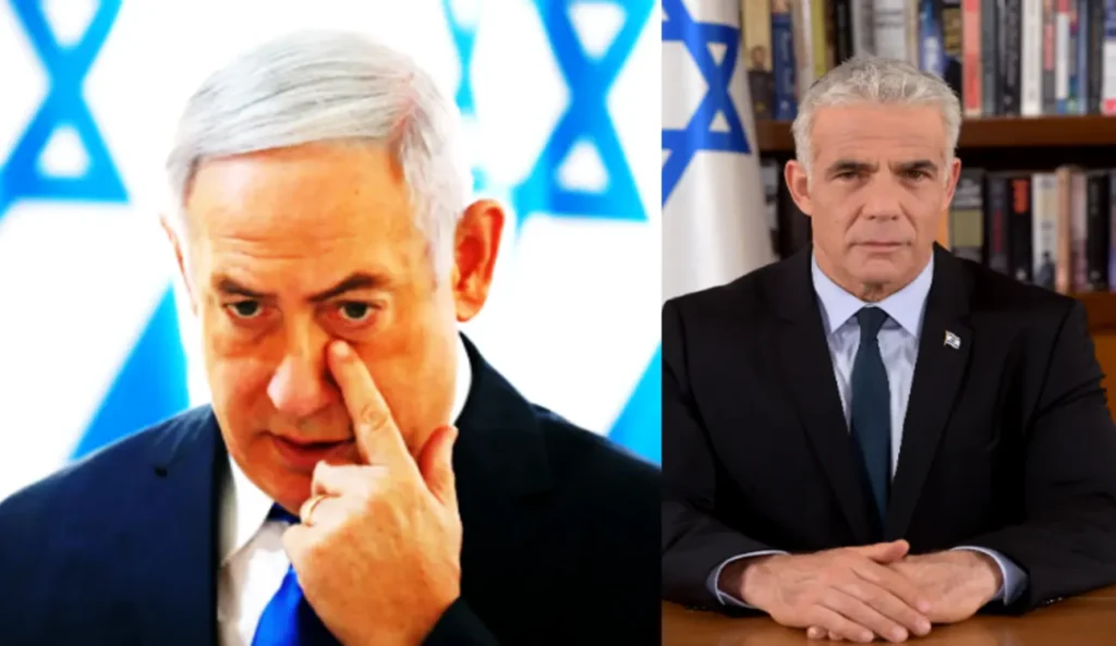 یائر لپیڈ کی نیتن یاہو پر تنقید، اسرائیل کی جنگ بندی متنازع 1