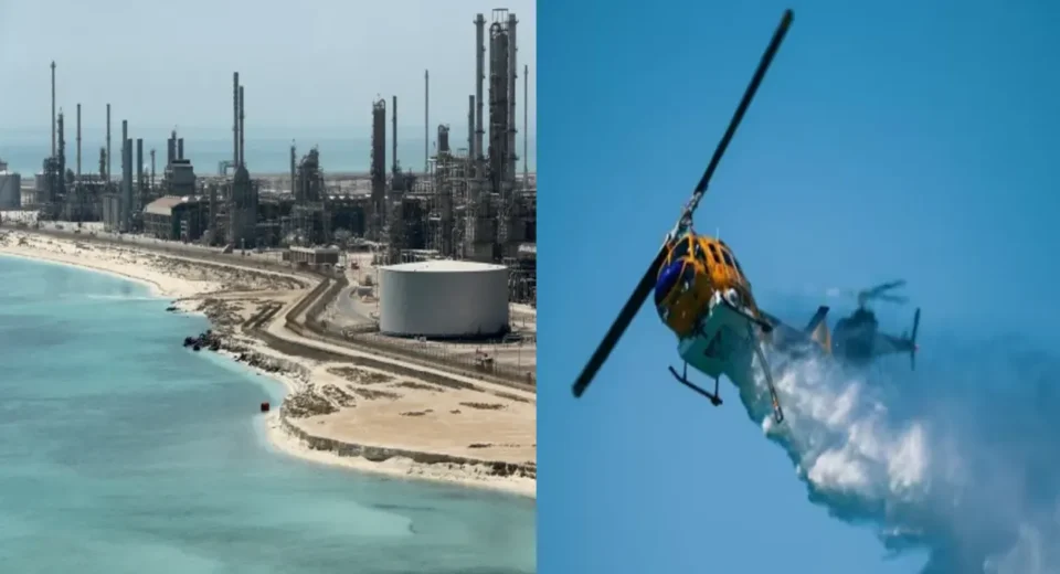 سعودی آرامکو ہیلی کاپٹر حادثہ، راس تنورہ میں 14 افراد جاں بحق 14