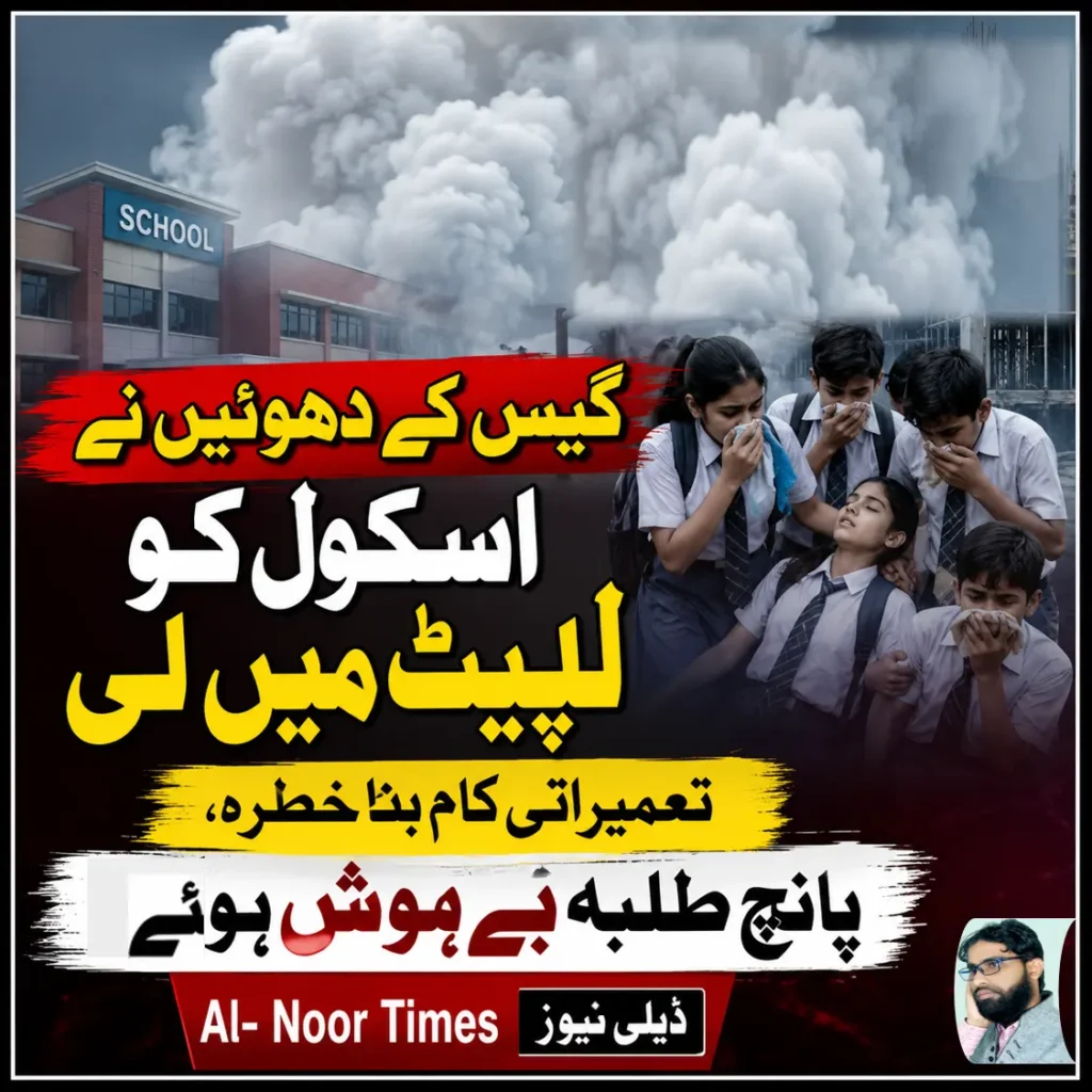 مظفرپور اسکول کے قریب گیس پائپ لائن پھٹی، پانچ بچے بے ہوش 6
