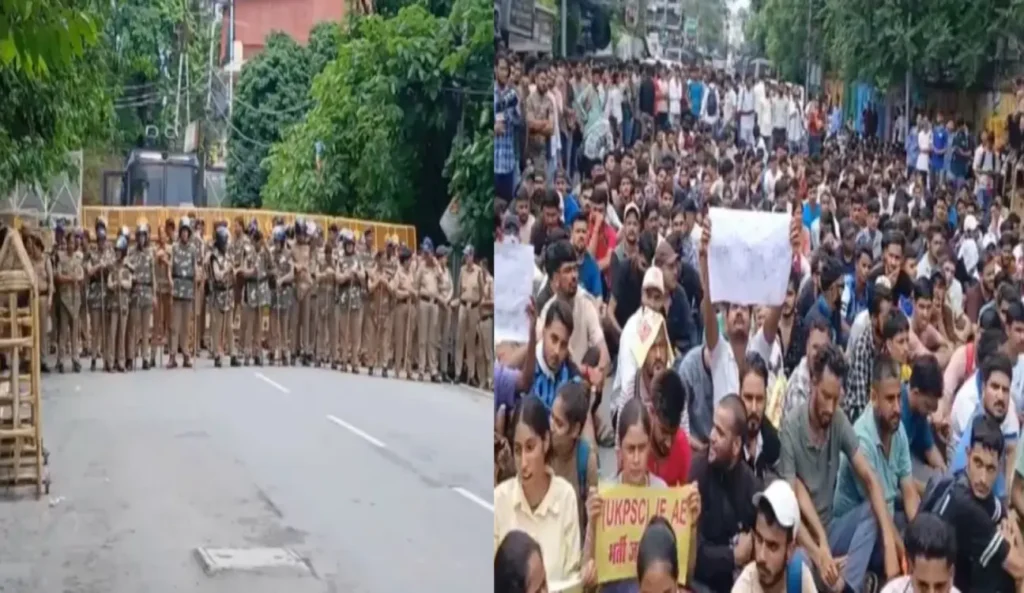 اتراکھنڈمیں بے روزگارنوجوانوں کااحتجاج،فوری سرکاری بھرتیوں کامطالبہ 1
