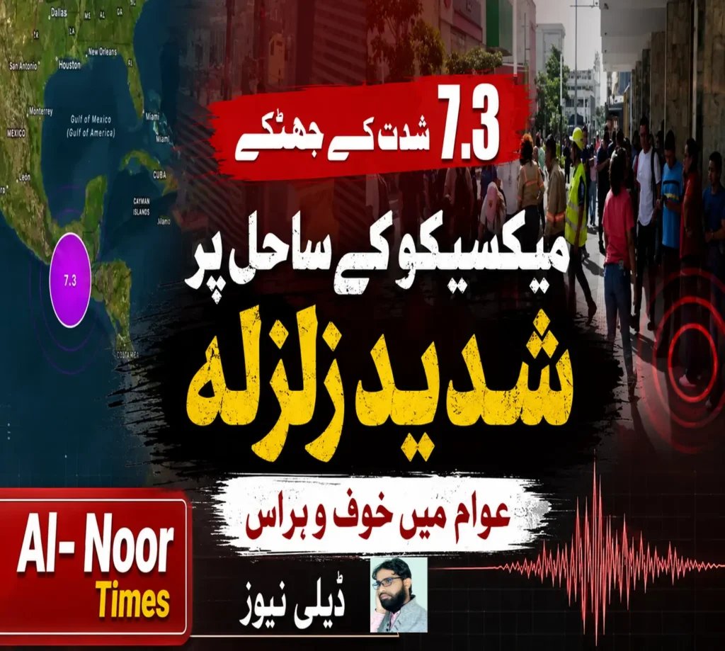 میکسیکو میں 7.3 شدت کا زلزلہ، سونامی کا خطرہ 6
