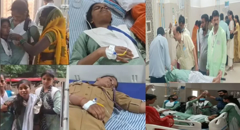 اتر پردیش میں گرمی کا قہر، ترنگا یاترا میں 40 طالبات بے ہوش 12